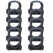 10 Stk. PVC Rohrschelle 50mm für PVC Rohr 50mm - Schwimmbad - Pool - Heizung