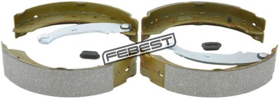 2402-LOGR Febest Shoe Kit, Rear Brake - Kit (With Parking Brake Lever, With