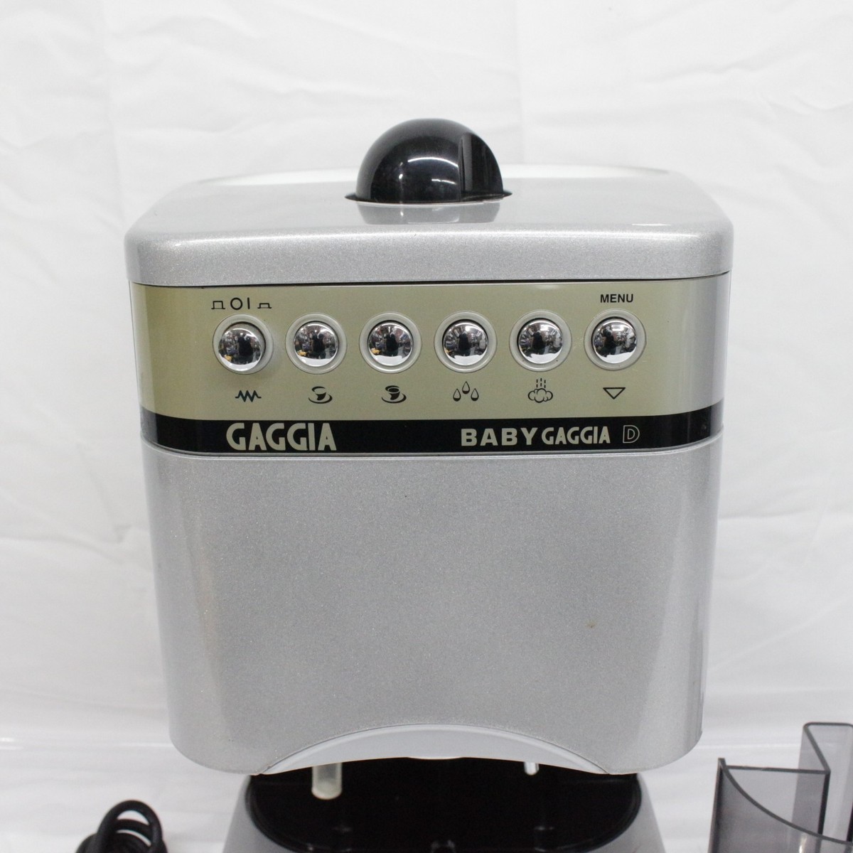 Gaggia Baby Gaggia Silver Espresso Machine Base Only Read Tested 