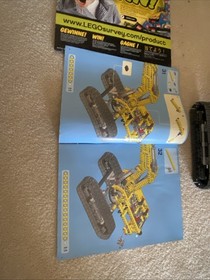 LEGO 42006 Technic Excavator Opened And Assembled.  Working Adjustments, Rolls.