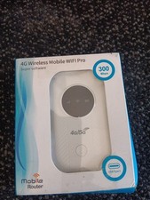 Mobile Router 4G Wireless Mobile WIFI Pro Super Software 300Mbps Open Box M120