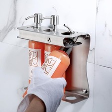 Shampoo, Conditioner, Shower Gel Dispenser 3 Room refillable Shampoo and Cond...