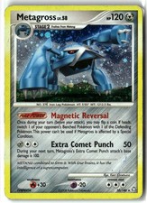 2008 Metagross ⭐️ 10/146 Holo Rare Legends Awakened Pokemon LP/MP