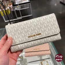 Michael Kors Travel Trifold wallet Wristlet Women Wallet Purse