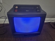 SHARP 14G-SF1 Super Famicom Built-in CRT TV Junk ASIS Not Working!