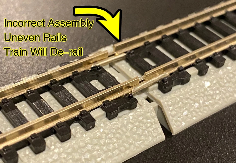 Bachmann Escala N N N Níquel Plata EZ Pista 39" x 74" Juego de Diseño de 3 Anillos DC DCC Foto 4 de 4