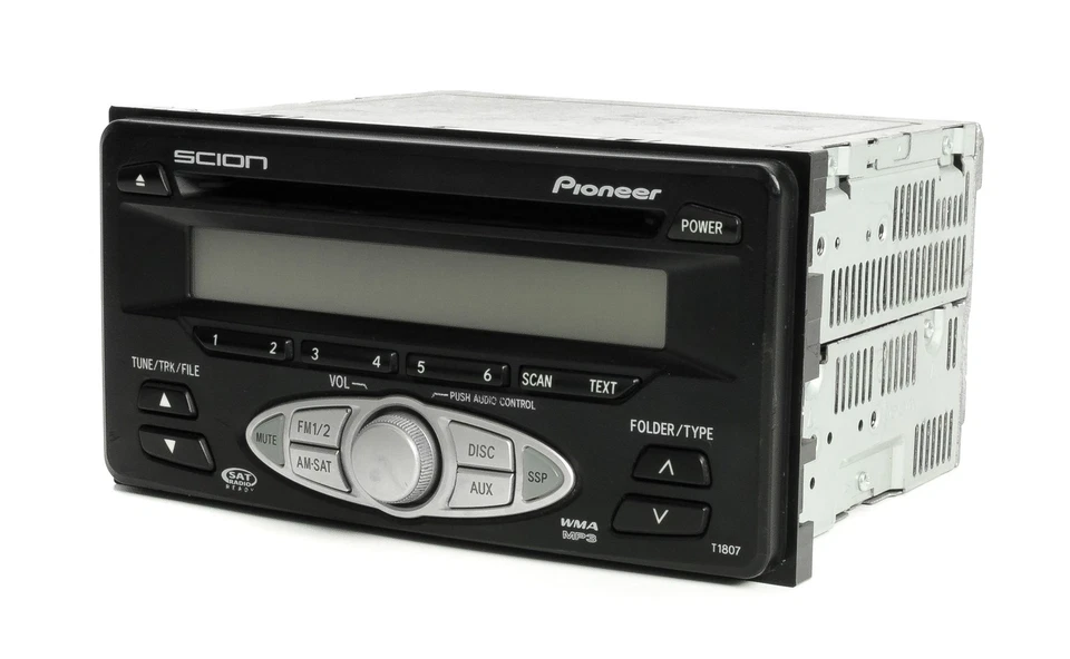 Scion XA XB AM FM XM 2006 radio MP3 CD 08600-21800 código facial T1807 Foto 3 de 4
