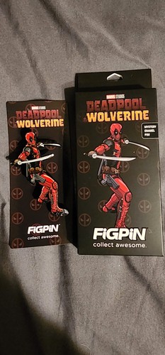 FiGPiN Deadpool Wolverine FiGPiN Mystery Mini Box (Common Deadpool)