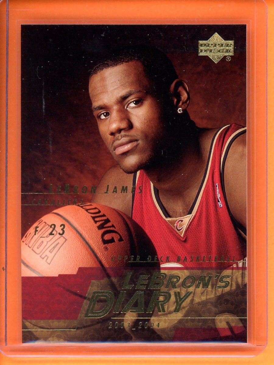 LeBron James LeBron's Diary Rookie 2003-04 Upper Deck #LJ10