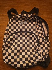 Vans Off The Wall Mini Checkered Black White Backpack