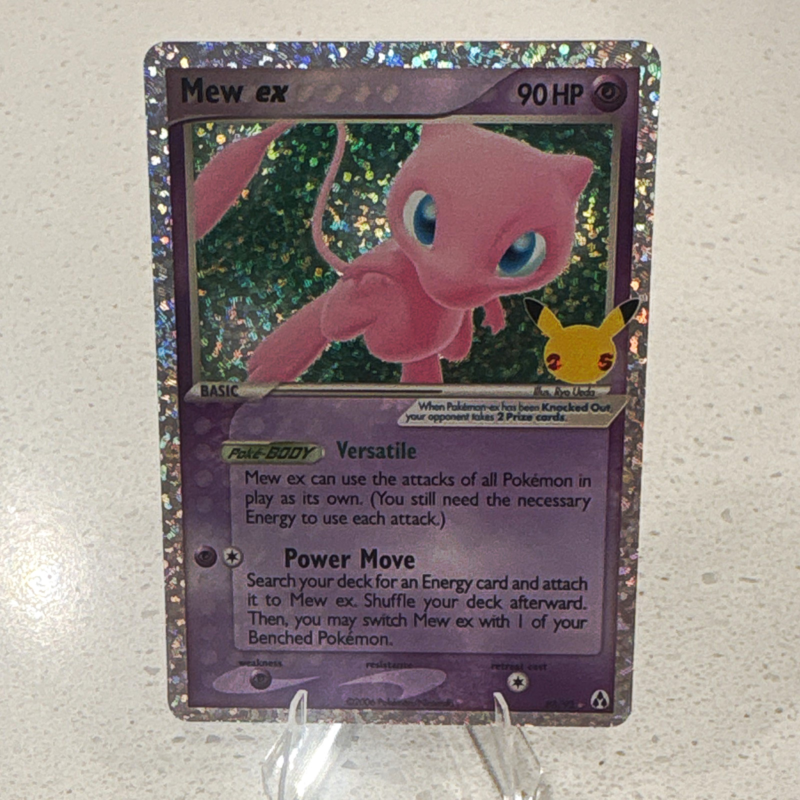 Mew ex 88/92 EX Legend Maker Holo Promo 2006 Pokemon TCG English