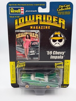 Revell Lowrider Magazine 1959 Chevrolet Impala, Green, 1:64, NIB