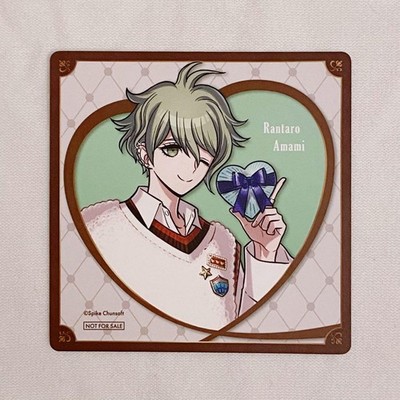 Danganronpa Collaboration Cafe NeCoLabo Untersetzer Rantaro Amami