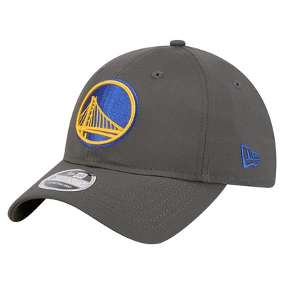 Men's New Era Charcoal Golden State Warriors Active Ripstop 9TWENTY Adjustable
