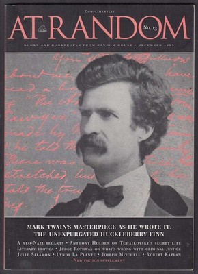 AT RANDOM #13 Mark Twain Anthony Holden William S Burroughs ++ 12 1995