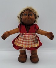 Vintage STEIFF Mucki Doll - 5" Tall Hedgehog Rubber GERMANY 1960s Xmas Ornament