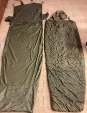 Vintage Dutch Military Army Modular Sleep System (Sleeping Bag 1972/ Tent 1988)