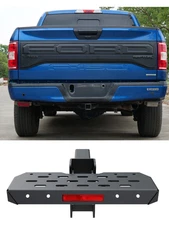 Adjustable Hitch step 2" hitch receiver anti-slip platform For SUV Truck Trailer