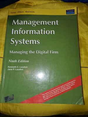 Management Information Systems (Special Indian Edition) 9th Edition [PB ...