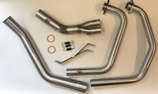 Honda CB500 Left Hand Exit Race Stainless Steel Exhaust Header Downpipe 94-03