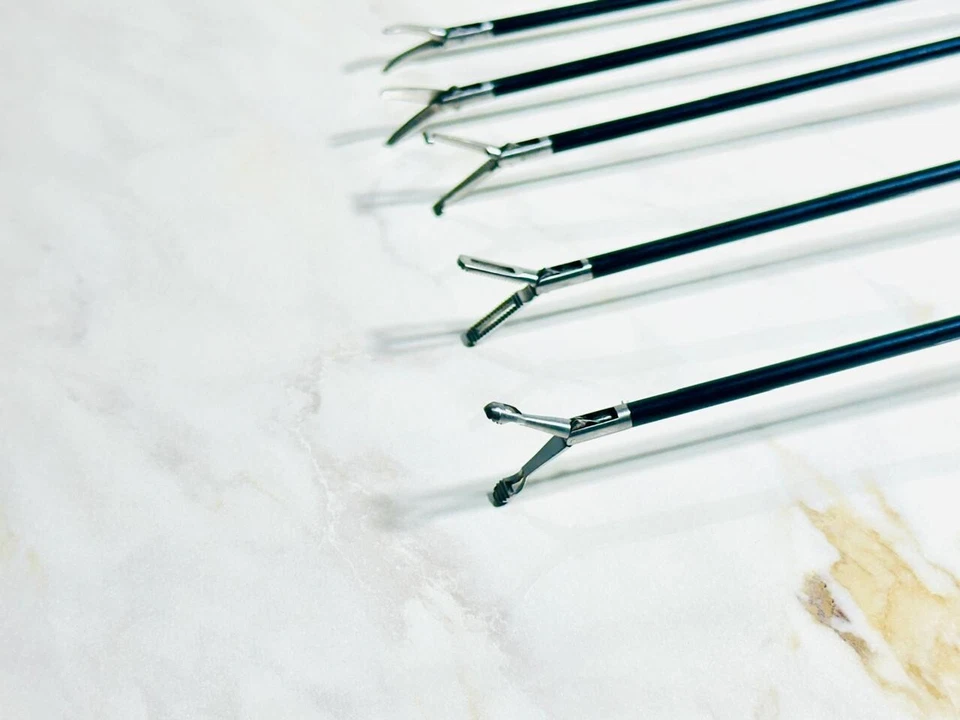 5 件套腹腔镜碎玉钳 Scssor Enoscopy 最佳乐器套装 5 毫米 — 第 4/4 张图片