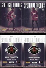 (2) 2023-24 Panini Instant Amen Thompson/Cam Whitmore SPOTLIGHT ROOKIES 1/209 RC