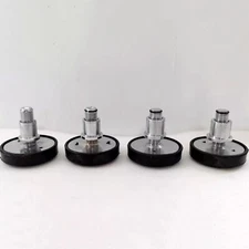 Car Lift Rubber tray adjustable Heightening Feet Pads Shaft diameter 38mm USApRR