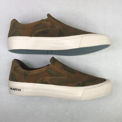 SEAVEES Hawthorne Desert Camo Slip On Sneakers SeaVees Men main image 4