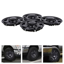 4pcs Hub Caps Van Full Wheel Covers For Ford Econoline E250 E350 E450 1999-2018
