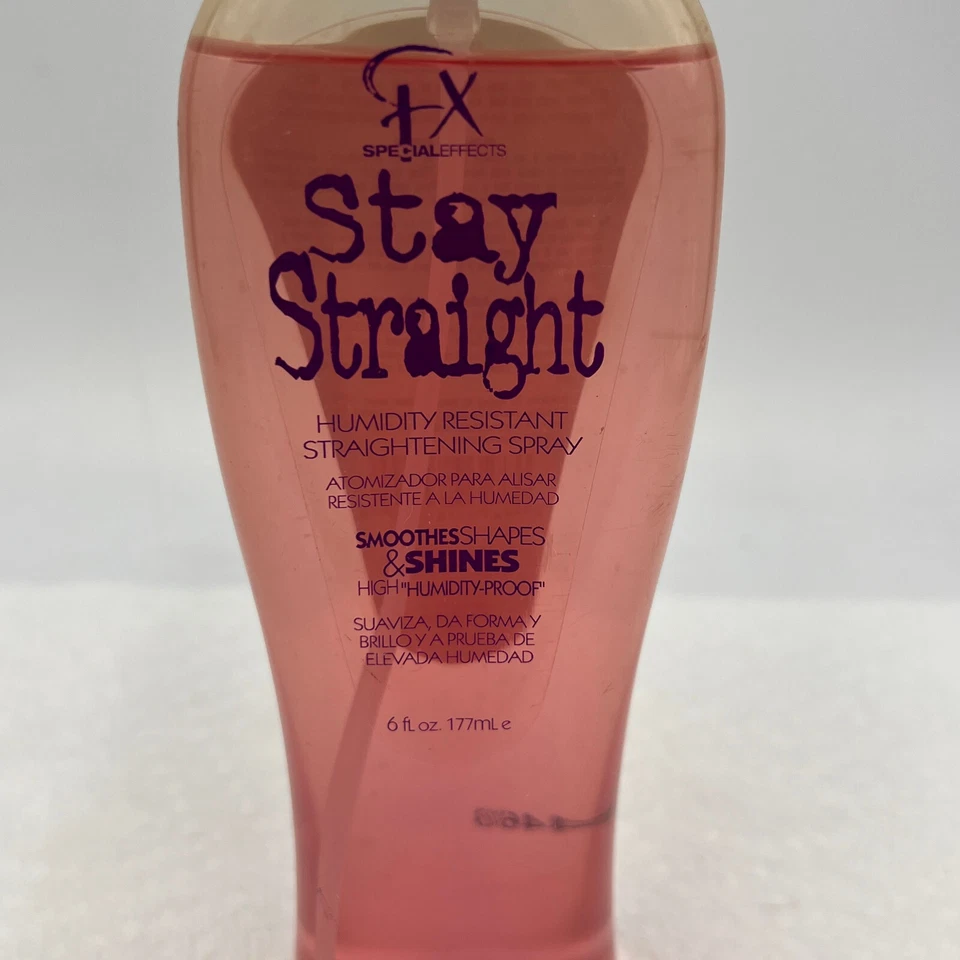 FX Stay Straight Humidity Resistant Hair Straightening Spray 6 fl oz 90% Full - Image 2 of 4