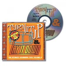 Turn It Up and Lay It Down Vol. 6 Messin' Wid Da Bull CD for Drummers 000451095