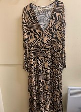 MNG Zebra Print Dress Size XL