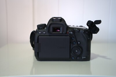 Canon EOS 6D Mark II 26.2MP Digital SLR Camera - Black (Body Only)