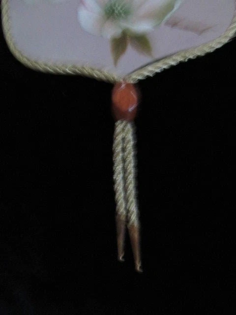 Auténtica PINTURA FLOR PÁJARO Irene Benson Bellas Artes FIRMADA CON BORLAS Foto 4 de 4