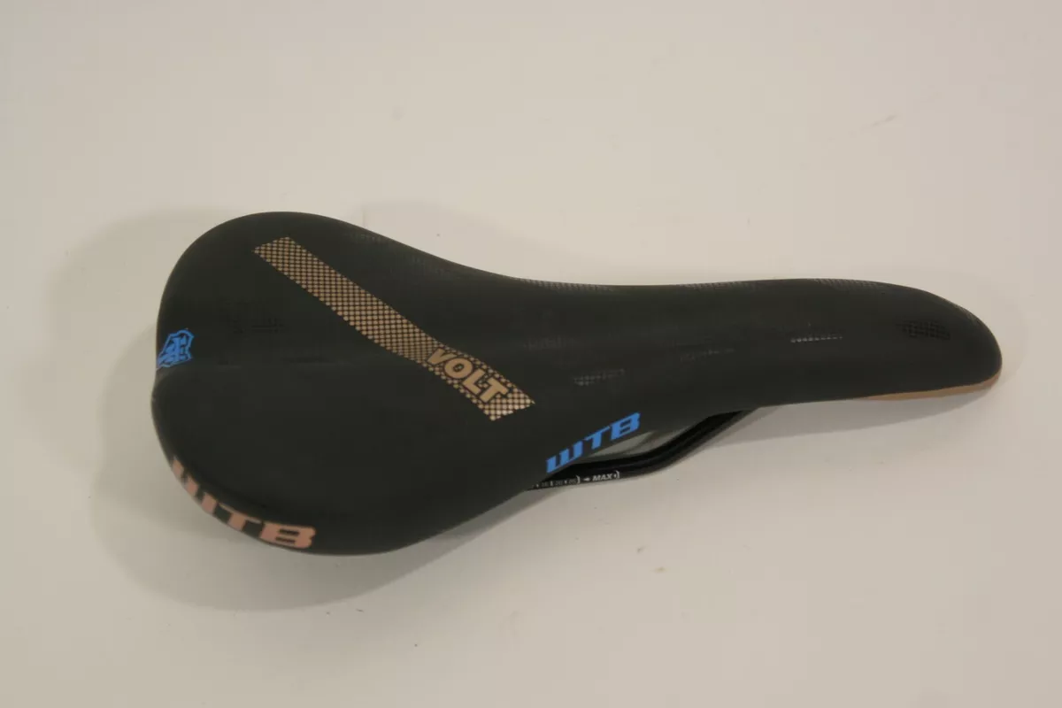 WTB Volt Mountain Bike Saddle Steel rails 130x260mm 288gr Blk Gold vlt2