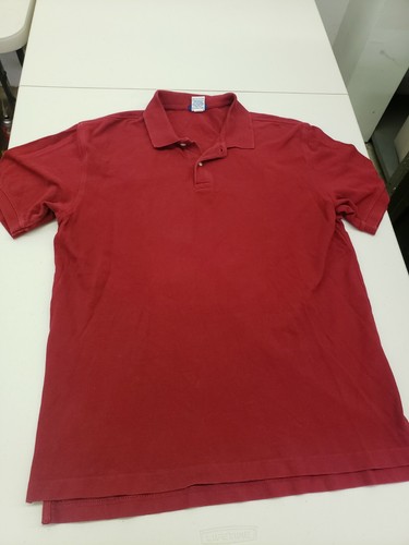 Old Navy Mens Red Regular Fit Polo 