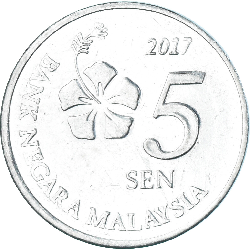 [#1337770] Coin, Malaysia, 5 Sen, 2017 | eBay