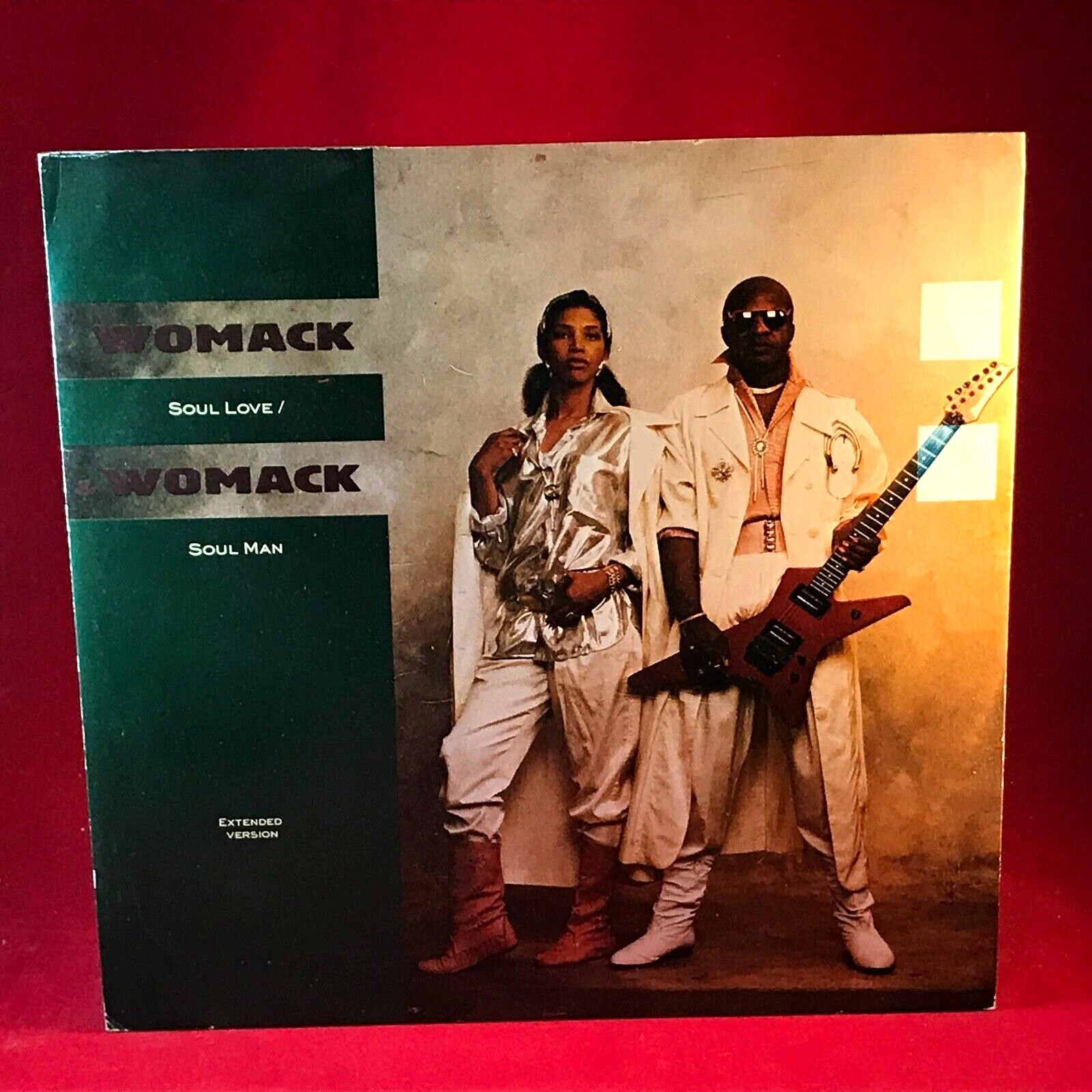 WOMACK & WOMACK Soul Love Soul Man 1986 UK 12