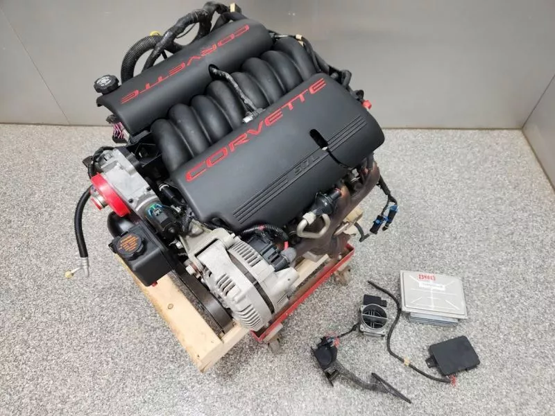 1999 C5 CORVETTE 5.7L LS1 ENGINE LIFTOUT COMPLETE 36K MILES 345HP