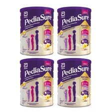 4x Abbott Pedia Sure Complete Nutrition 1-10 Yrs Increase Height - Vanilla 850g