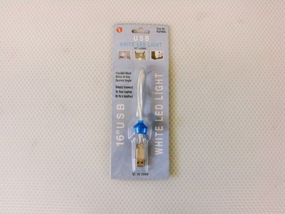 SE USB White LED Light 16'' Long NEW fL0740UL