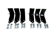 6 tiller tine blades for King Kutter 505002 TG TG-G 3 Left & 3 Right w BOLTS