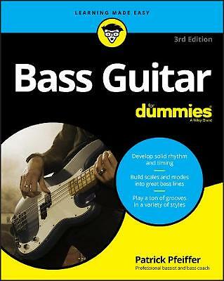 Bass Guitar For Dummies by Patrick Pfeiffer (Paperback, 2020)