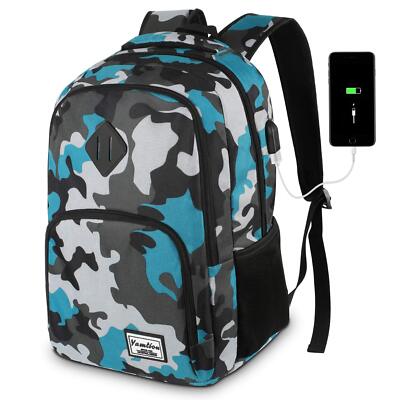 School Backpack for Teen BoysBookbag for High School College Backpack with US...