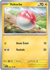 Carte VOLTORBE 066/193 Pokémon Évolutions à Paldea EV02 Neuve PAL FR