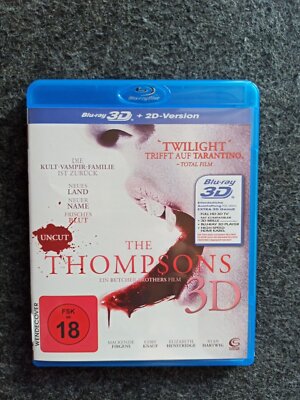 The Thompsons - 3D + 2D Version (Blu-Ray - FSK18) sehr guter Zustand !