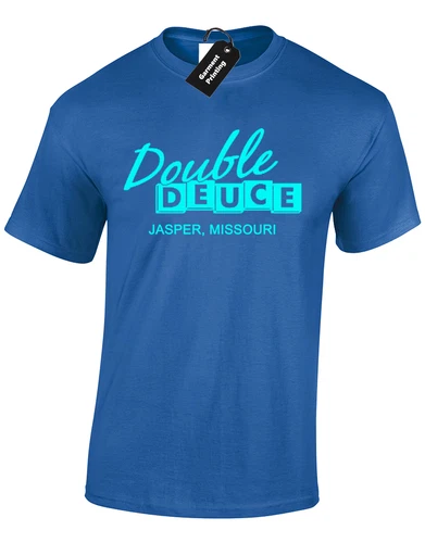 Double Deuce Jasper Missouri Retro Movie Film Unisex T-Shirt - Picture 6 of 10