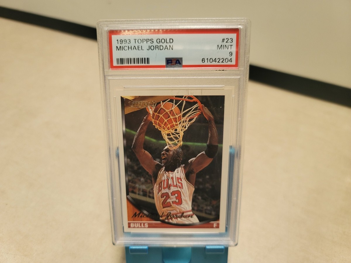 1993-94 Topps Gold Michael Jordan #23 PSA 9 Mint Chicago Bulls HOF