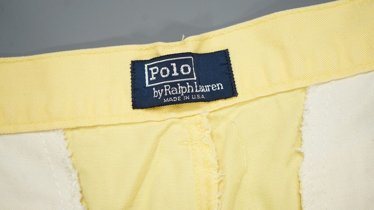 Rare Vintage POLO RALPH LAUREN Zip Fly Chino Pants 90s Made Rare Vintage POLO RALPH LAUREN Zip Fly Chino Pants 90s Made