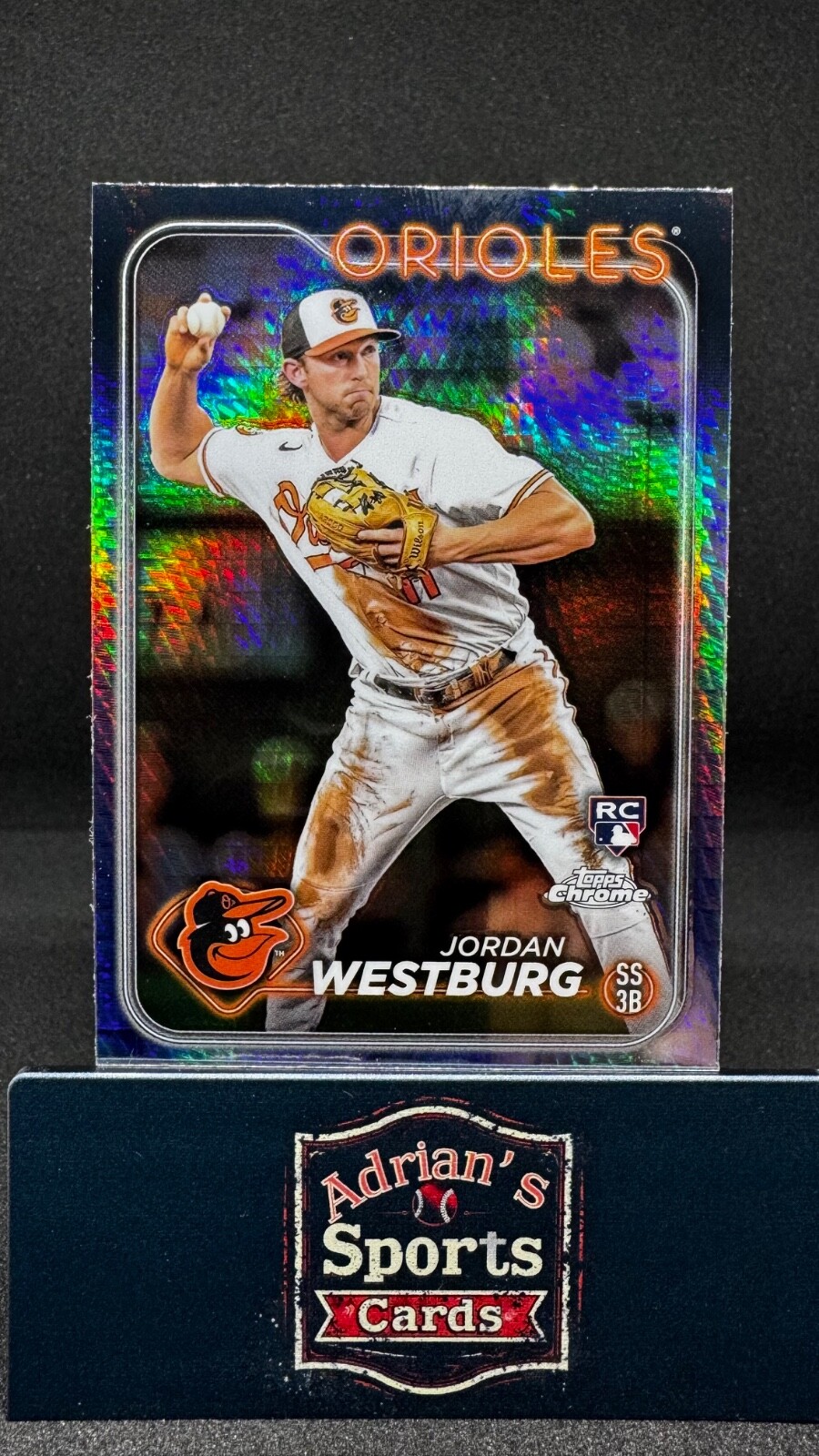 2024 Topps Chrome - Prism Refractor #277 Jordan Westburg (RC)